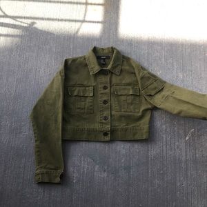 Olive green jacket